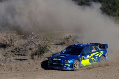 Chris Atkinson AUS Subaru Impreza WRC 2005 WRC Rally Car Old Photo 7