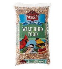 53002 Farmer's Delight Wild Bird Food with Cherry Flavor, 10-Pound Bag