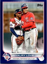 2022 Topps Update #US310 Rivalry Love Royal Blue