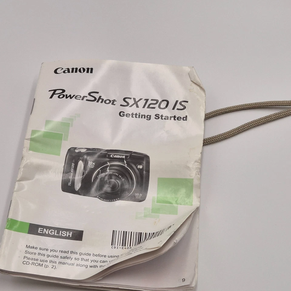 Canon PowerShot SX120 IS Digital Camera *UNTESTED/PARTS ONLY/REPAIR* ACT#8604 - Image 3 of 4