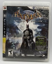 Batman Arkham Asylum PlayStation 3 PS3 Complete With Manual