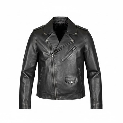 Levi's Men's Faux Leather Motorcycle Jacket Black Size XXL