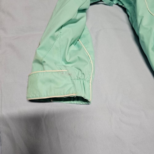 Burton Full Zip Snowboarding Jacket Girl Size S Green/Brown - Picture 12 of 15