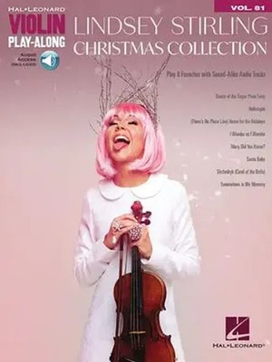 Lindsey Stirling - Christmas Collection Violin Play-Along Volume 81 - Book...