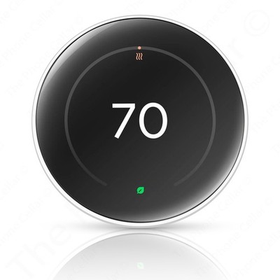 Google Nest Learning Thermostat (4th gen) Silver Thermostat ONLY