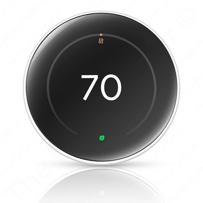 #ad Google Nest Learning Thermostat 4th gen Silver Thermostat ONLY $99.99