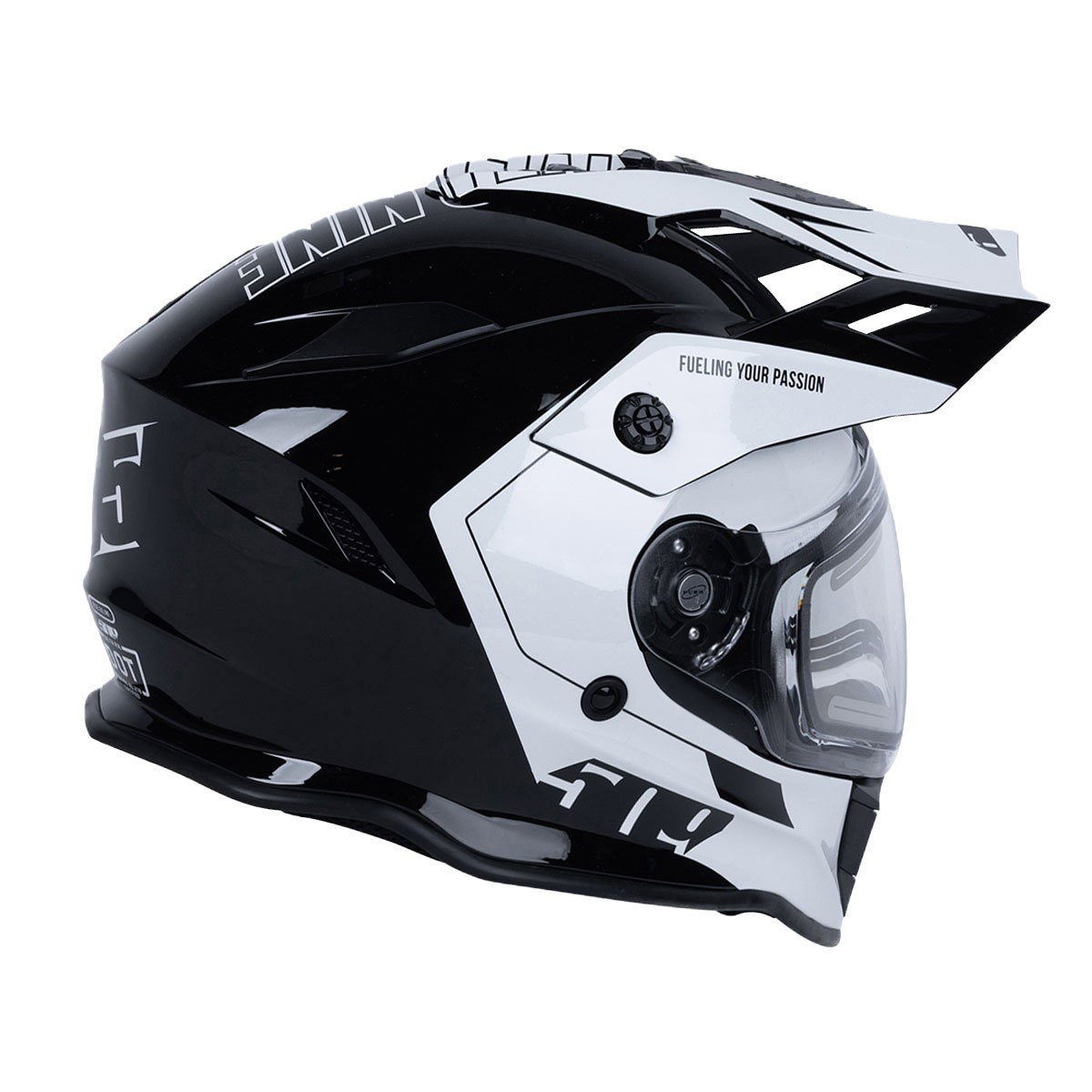 509 Delta R3L Ignite Snowmobile Helmet - Storm Chaser | Heated Helmet