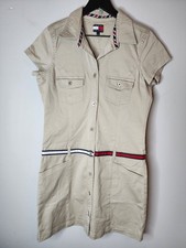 Tommy Hilfiger Tommy Jeans Y2K Vintage 90's Khaki Mini Dress