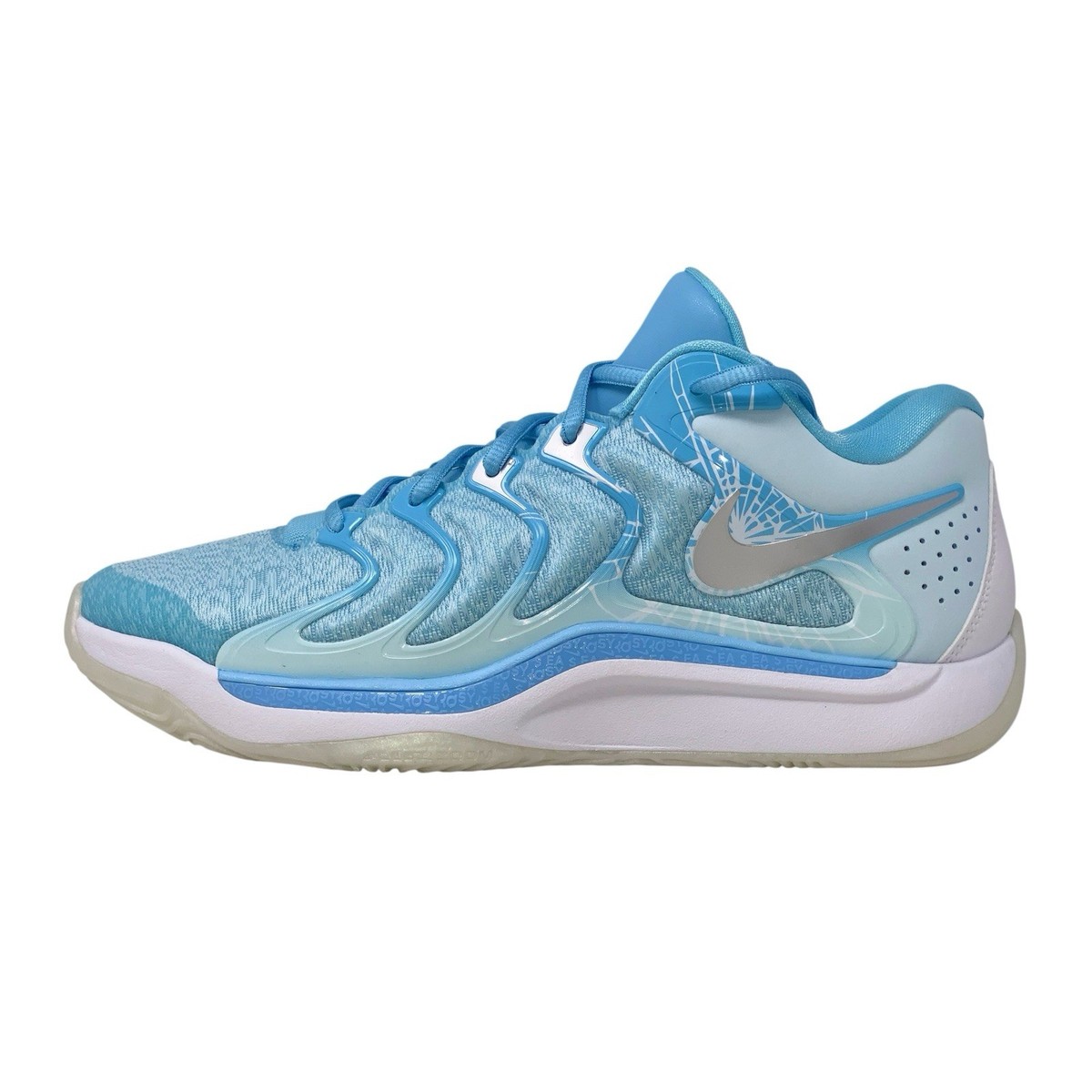 Nike バスケットボールシューズ アクアブルー Nike KD17 'Christmas' Aquarius Blue Sneakers, Size 10.5 BNIB