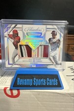 2023 Panini Flawless - Dual Patches Barry Larkin, Elly De La Cruz #PD-CIN /25...