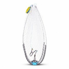 Piège à Crabe En Acier Inoxydable Pliable Casier à Crabe avec Loquet Suspendu
