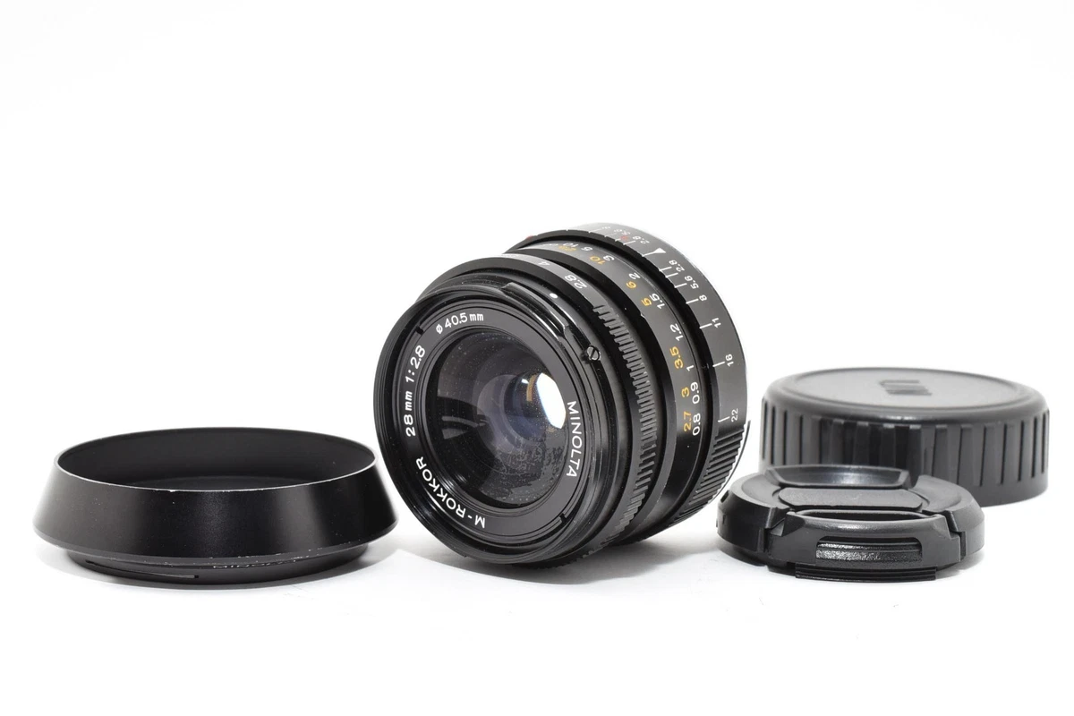 Minolta f/2.8 Camera Lenses 28mm Focal for sale - eBay