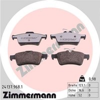 Zimmermann Bremsbelagsatz Scheibenbremse Rd:Z 24137.968.1 FüR Ford Opel Renault