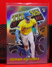 2026 BOWMAN BEST ROMAN ANTHONY ROOKIE INSERT TITIANS OF THE GAME TOG-9