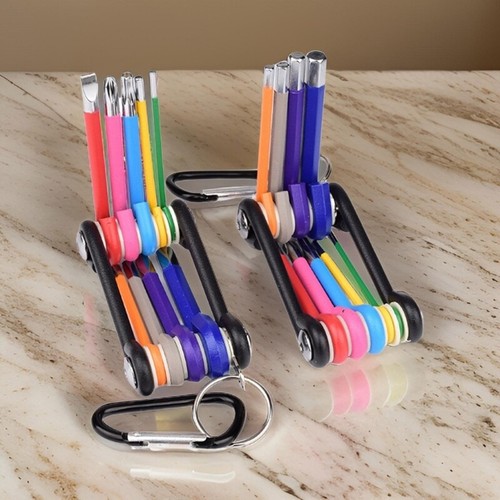 9pc Screwdriver Set with Hexagon Key Allen Wrenches for Electronics Technicians - Picture 6 of 8
