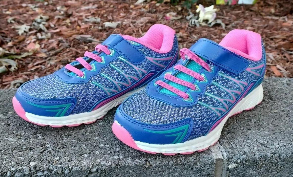 Danskin Now GMDN27DP001 Girls Blue Pink Sneaker Youth Size 3