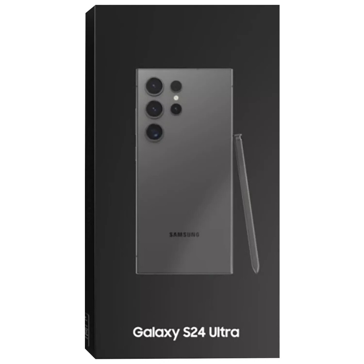 Samsung Galaxy S24 Ultra Box Retail Packaging with OEM USB-C