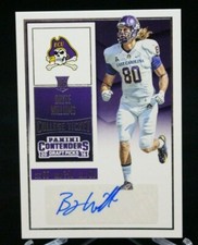 2016 Contenders Draft Picks #152 Rookie Auto Bryce Williams ECU Pirates