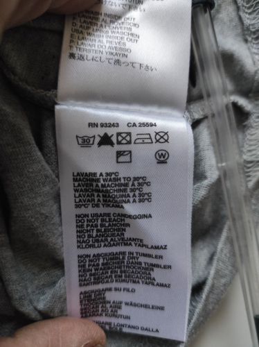 NEUF Tee-shirt 55DSL Taille XL gris anthracite comfort fit Diesel Look nice - Imagen 9 de 10