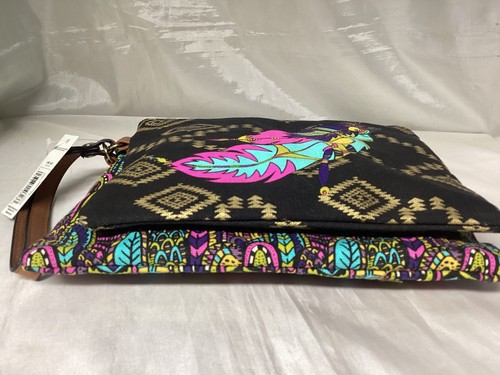 Sin límites bolsa con cremallera negra, plumas multicolores nueva con etiquetas 2 piezas - Imagen 5 de 12