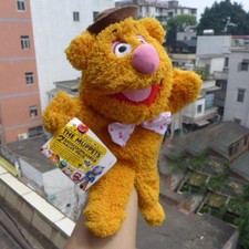 Disney The Muppet Show Fozzie Bear Plush Puppet Toy