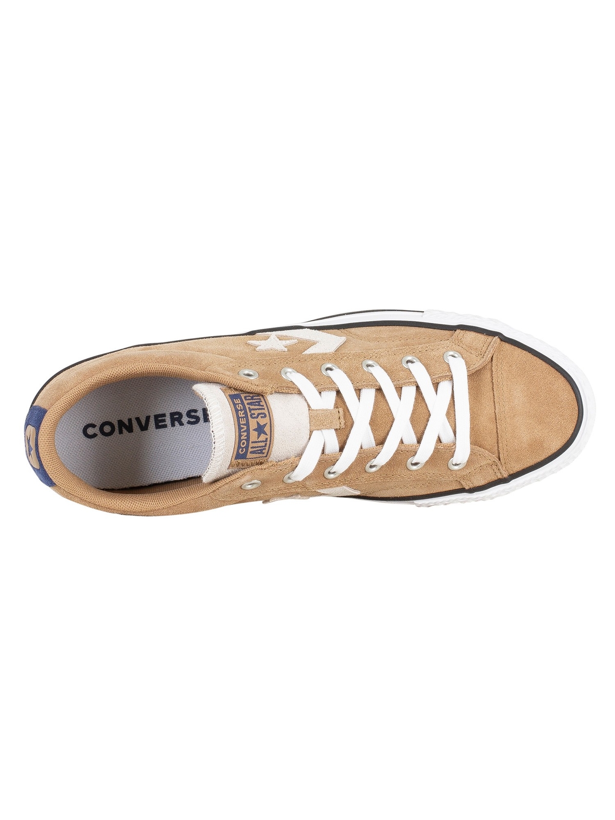 Converse Hombre Entrenadores Star Suede Ox Suede, Marrón