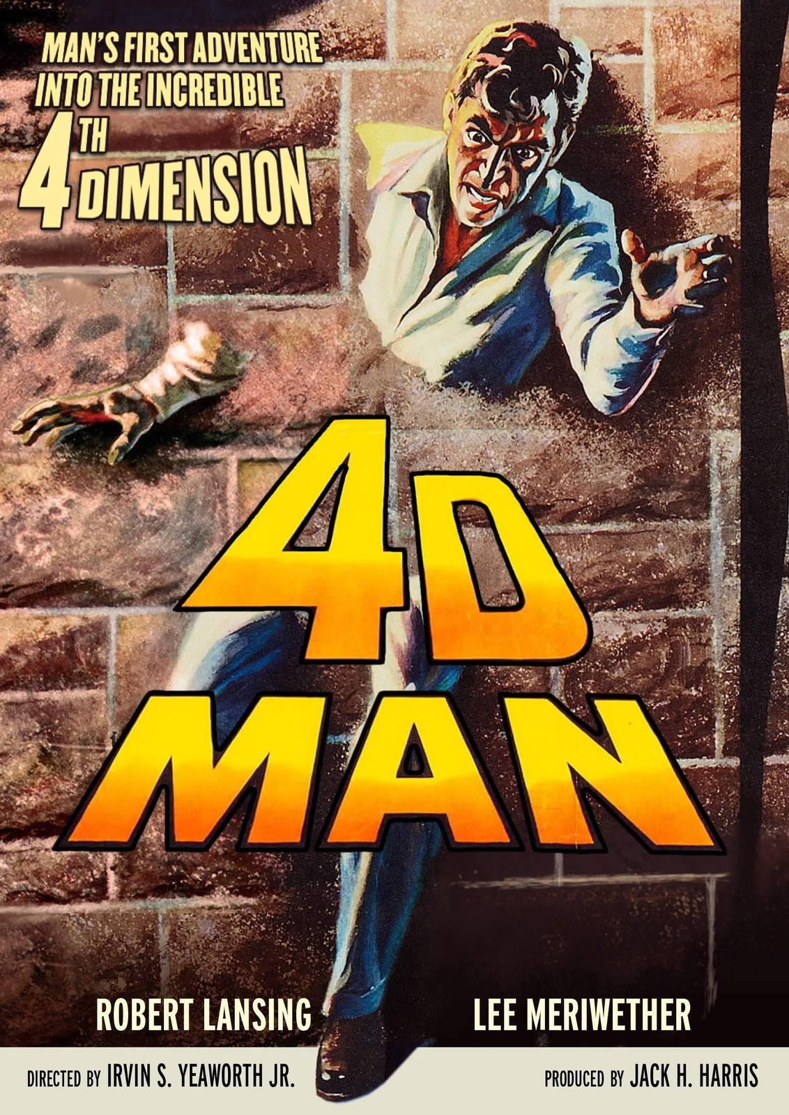 4D Man (Special Edition) (DVD) Robert Lansing Lee Meriwether Patty Duke