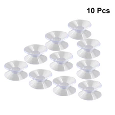 10pcs 30mm Double Sided Suction Cups Sucker Pads for Glass Plastic