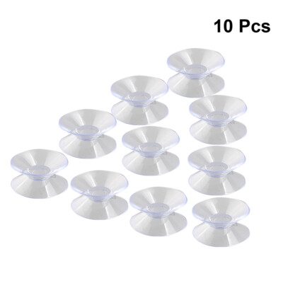 10PCS Suction Cups Sucker Pads Double Sided Suction Cups Sucker Pads for Glass
