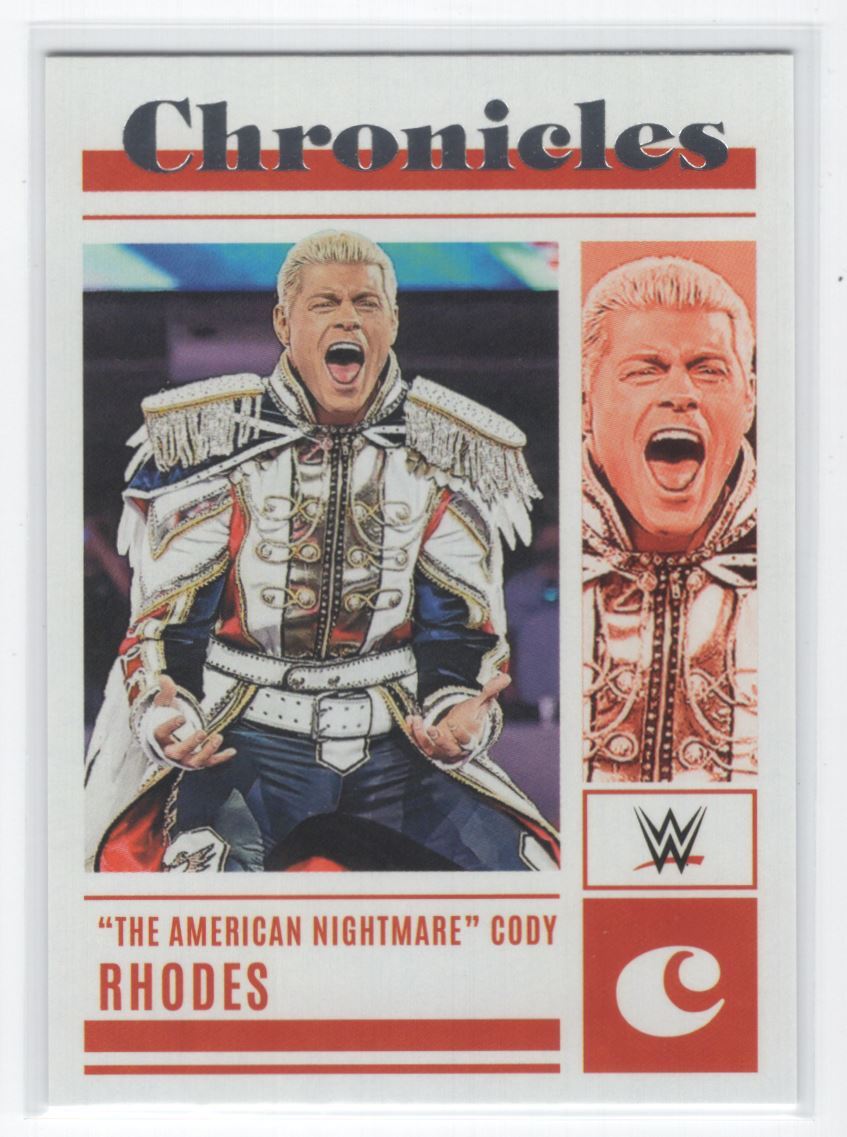 2023 Chronicles WWE American Nightmare Cody Rhodes #24