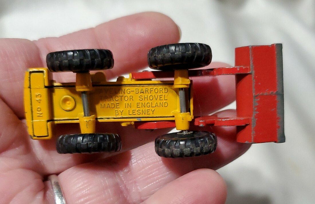 ミニカー MATCHBOX No.43 AVELING-BARFORD TRACTOR Matchbox No. 43 Aveling-Barford Tractor Shovel | eBay