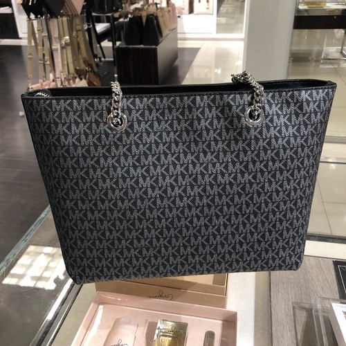 Michael Kors Purses Black And Silver