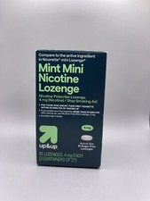 UP UP Mint Mini Nicotene Lozenges 4mg 81ct lozenges total EXP 01/26