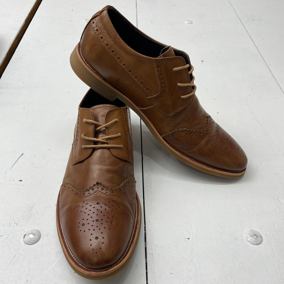 Le Yucca’s brown U-tip dress shoes Le Yucca's – Lister