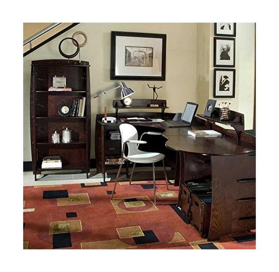 Aspen Creative 40042, Lámpara de Escritorio Moderna de Metal 24 1/2" de Alto, Acabado Cromo con... Foto 3 de 4