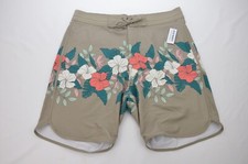 Old Navy Men's Board Swim Shorts Green Men's Size 34 New with Tags