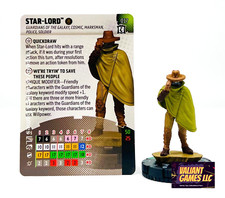 Marvel Heroclix Star-Lord 017 w/ Card Collector's Trove Set