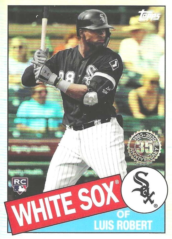 2020 Topps Chrome #85TC-17 Refractor Luis Robert RC