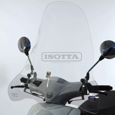 Windschutzscheibe Isotta Benelli Pepe 2010 SC2107 + A/133 Komplett Mit Halterung