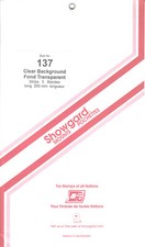 SHOWGARD 265/137 (5) CLEAR MOUNTS RETAIL PRICE $18.95