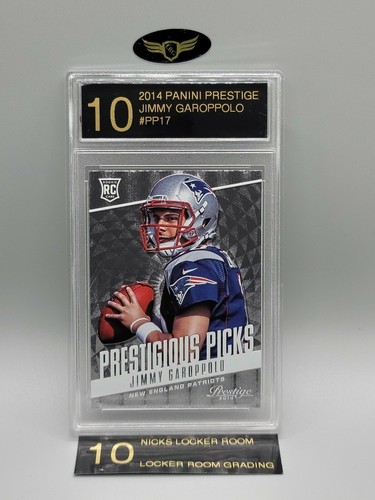 2014 Panini Prestige New England Patriots JIMMY GAROPPOLO #PP17 rookie RC LRG 10