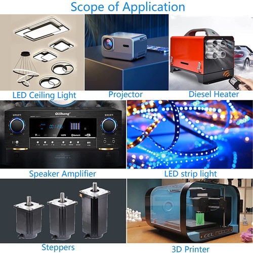 24V 25A 600W DC Switching Power supply Adapter PSU AC-DC 24Volt Industrial Trans - Picture 3 of 7