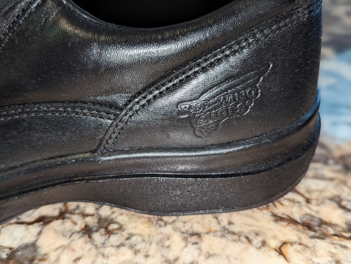 Red Wing Safety Shoes 6646 Men's Size 6 H (wide) Black Slip on