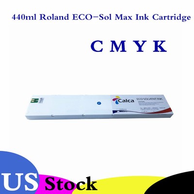 US Stock, Calca Compatible 440ml Roland ECO-Sol Max Ink