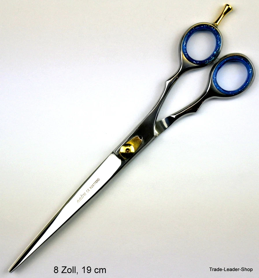 Exklusive Haarschere Friseurschere Haarschneideschere Coiffeur Schere 20 cm 8" - Bild 3 von 3