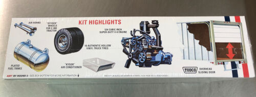 AMT U.S. MAIL TRACTOR AND TRAILER MODEL-KIT 1/25 SCALE ONE PIECE SEALED BOX - Picture 3 of 6
