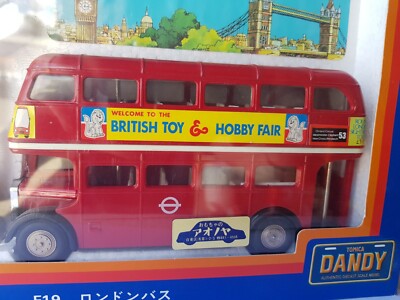TOMICA DANDY F19 - LONDON BUS [RED] LONDON TOY AND HOBBY