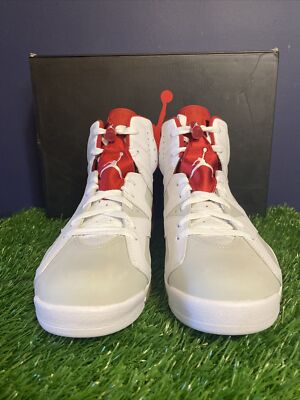 Air Jordan 6 Retro Alternate Hare 384664-113 White Gym Red
