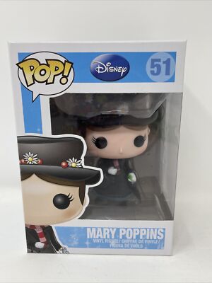 Figura Funko Pop Mary Poppins - Edición Especial Rock Candy, 12.7 Cm De Alto - Coleccionable Disney