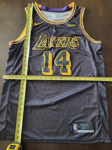 Nike LA Lakers BRANDON INGRAM #14 Mamba Jersey sz 50 Los Angeles Swingman Snake - Picture 4 of 6